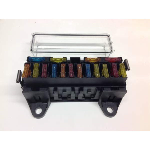 16 way FUSEBOX for Blade fuses with 16 x Mixed Blade Fuses