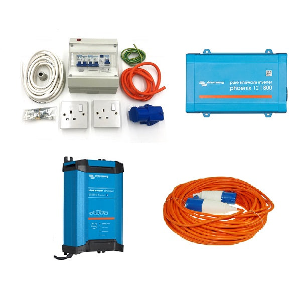 campervan 240v electrics mains hook up