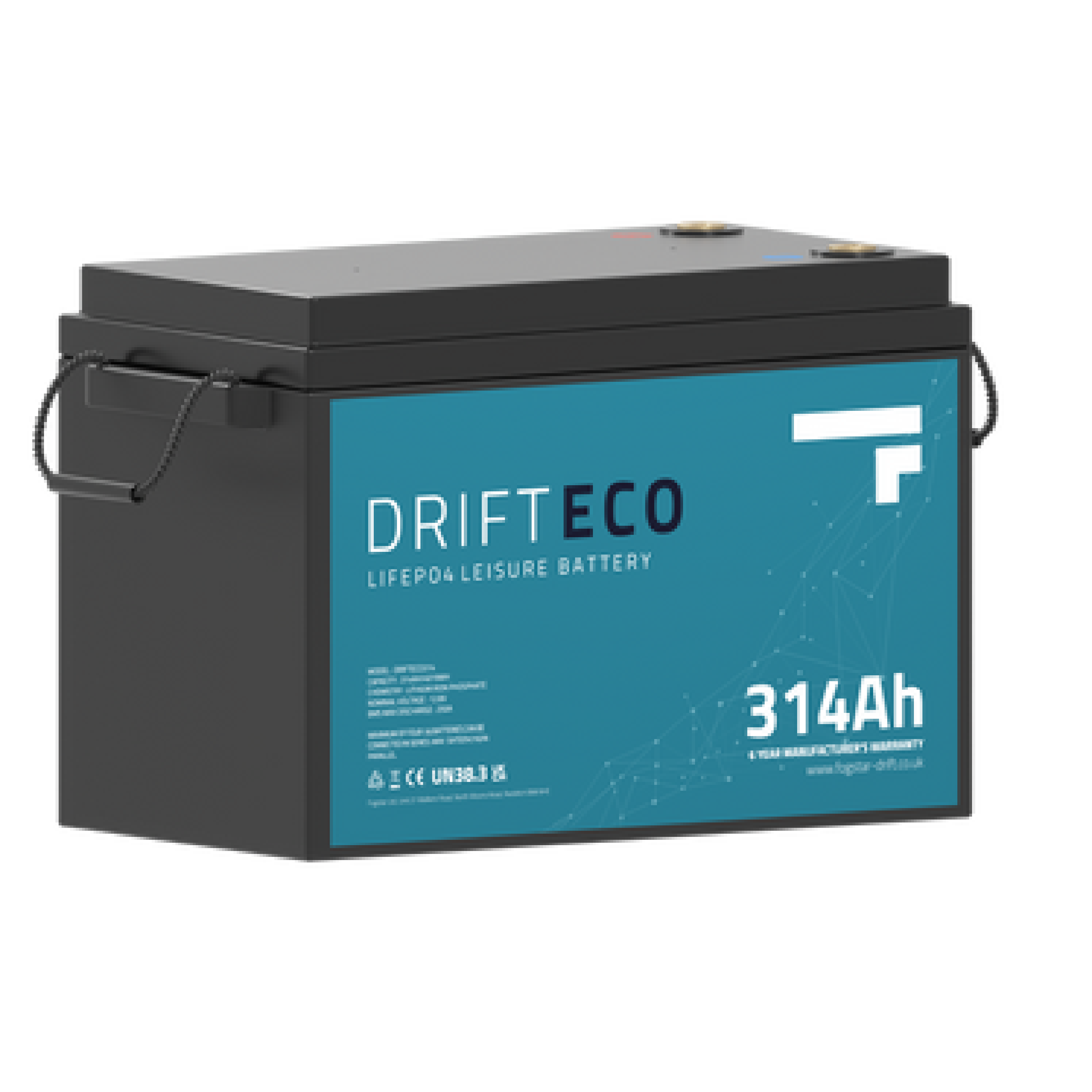 Drift ECO 314Ah 12V Lithium LiFePO4 Leisure Battery