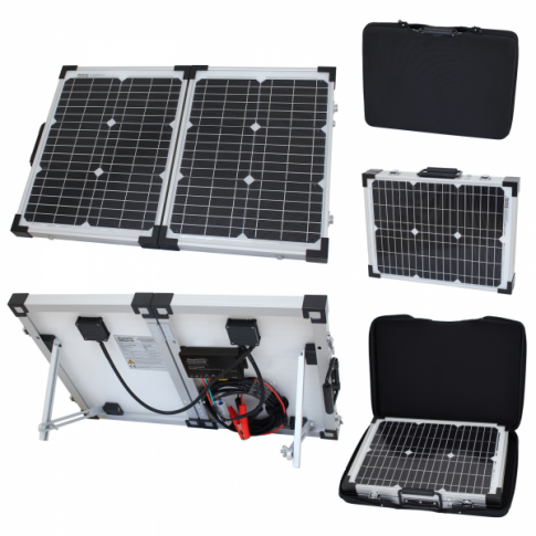 40w Folding Solar Panel Kit