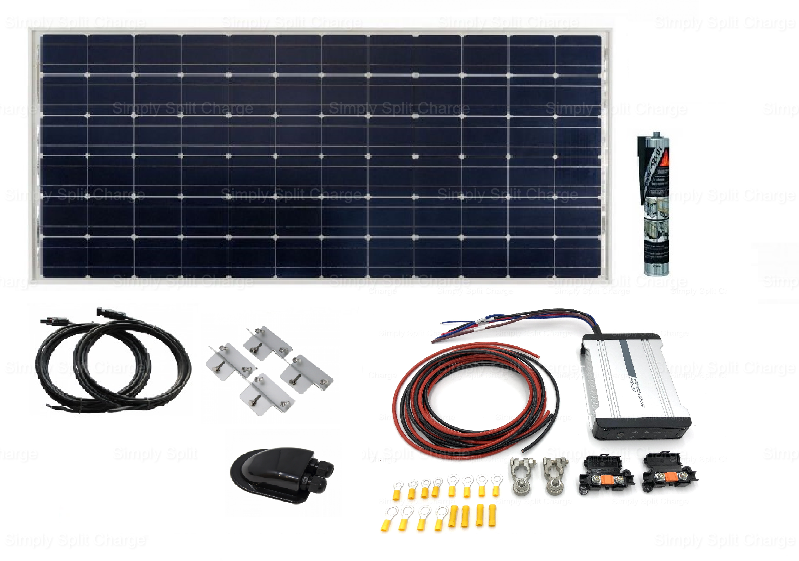 DCDS20 12v 20a B2B Charger - Victron Solar Panel Kit