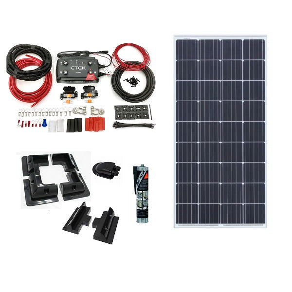 Ctek D250SE + 120 Watt Solar panel Kit - Simply Split Charge