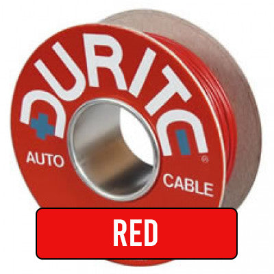 Durite Single-Core PVC Auto Cable 8.75amp 1mm²