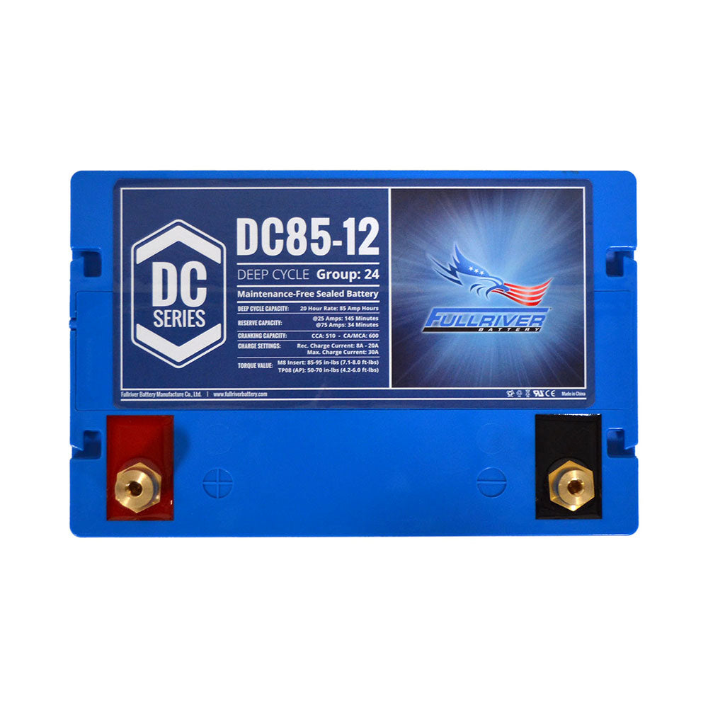 Fullriver DC Series - Deep Cycle AGM 12v 85AH - Simply Split Charge