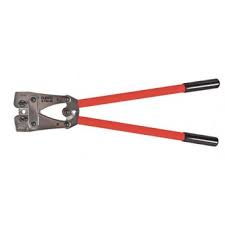 Heavy Duty Hexagonal Crimping Tool for Large Copper Tube Terminals