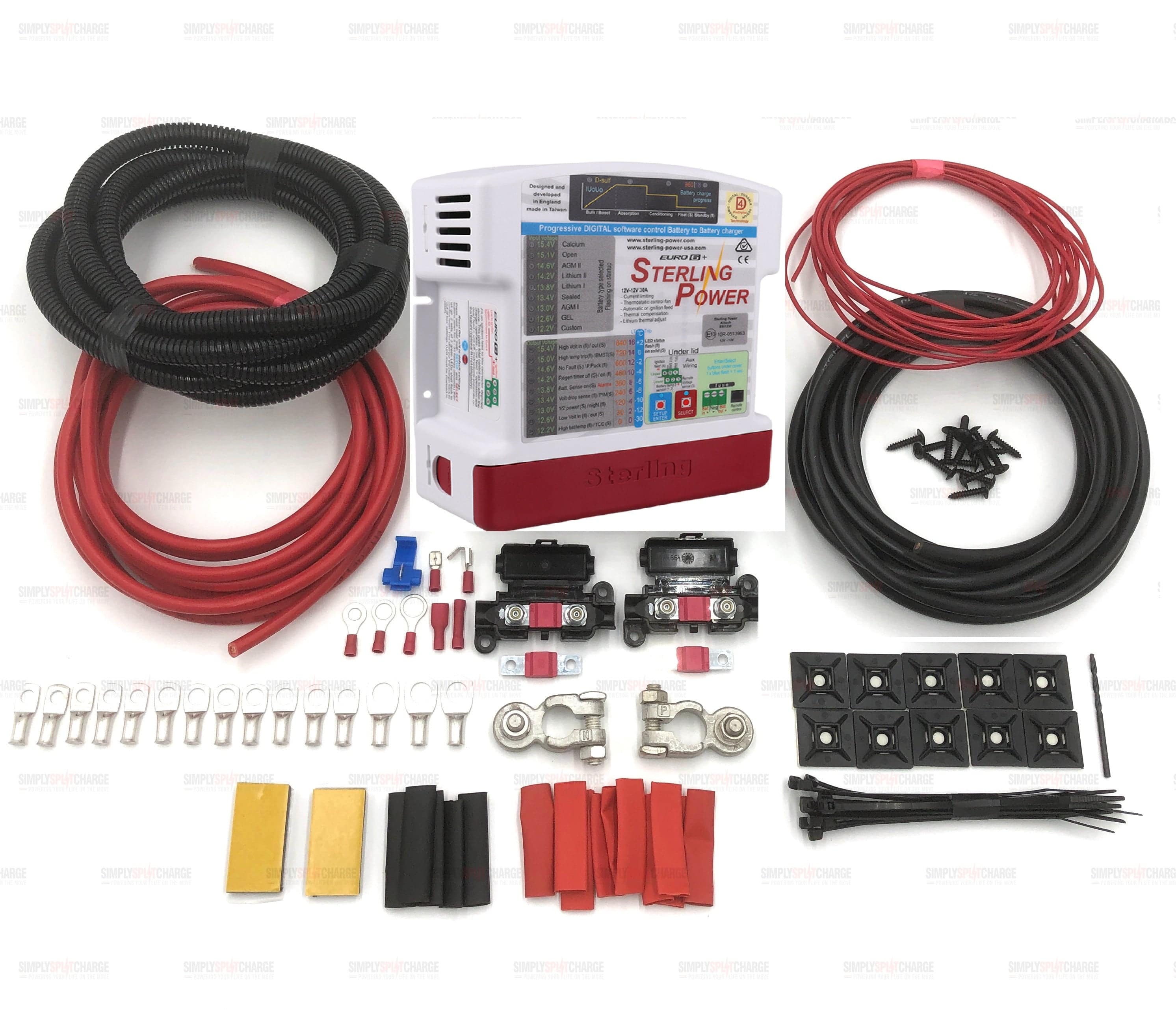Sterling Power BB1230 12v 30amp kit - Simply Split Charge