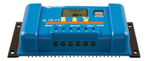 Victron Energy Blue Solar PWM LCD &amp; USB 12/24V 10A SCC010010050