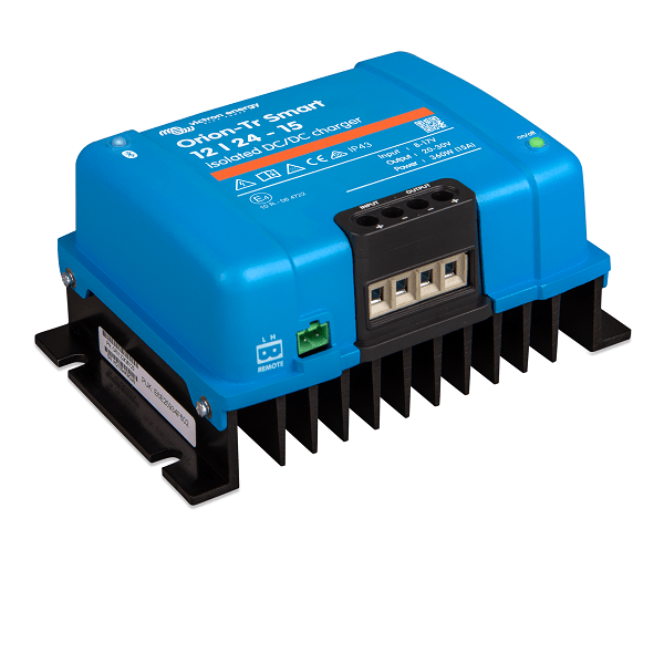 Victron Orion Tr Smart 12v-24v 15A Isolated DC-DC B2B Split Charge Kit - Simply Split Charge