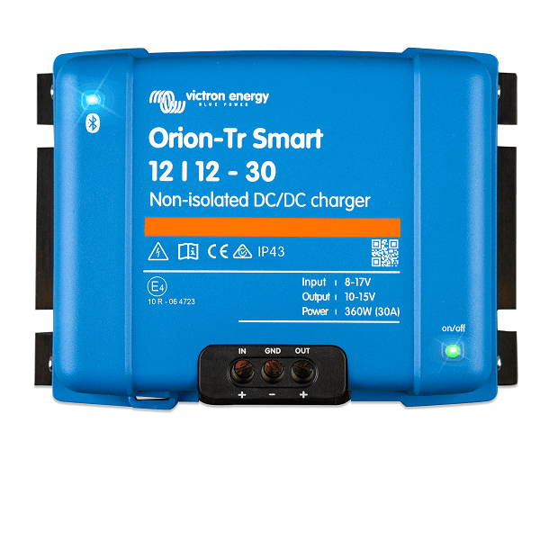 Victron Orion Tr Smart 12v 30A Non Isolated DC-DC B2B Split Charge Kit - Simply Split Charge
