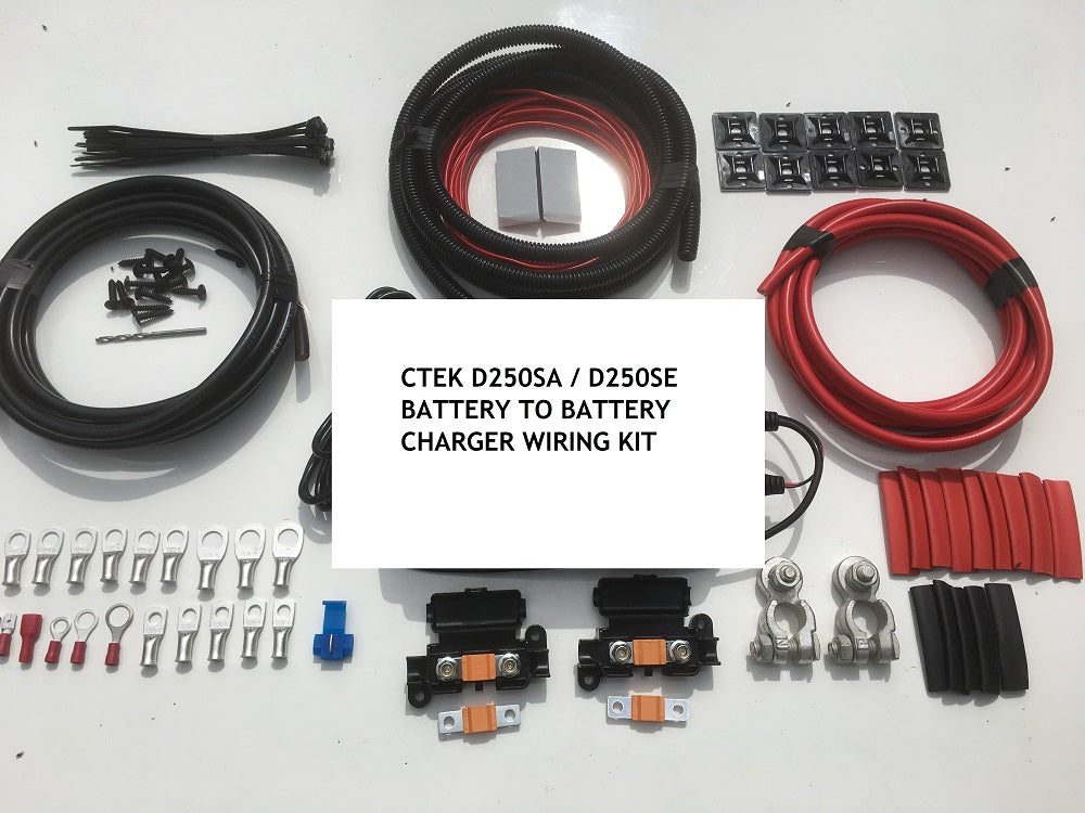 Ctek D250SE B2B charger wiring Kit