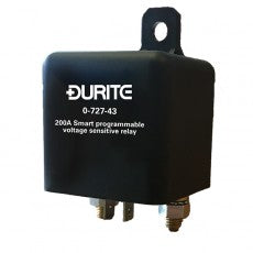 Durite 12v Smart Relay Programmable VSR 200amp 0-727-43