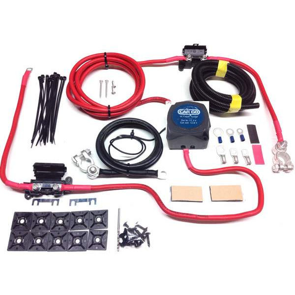 Split Charge Kit with HC Cargo 140amp VSR + 110amp 16mm Cable