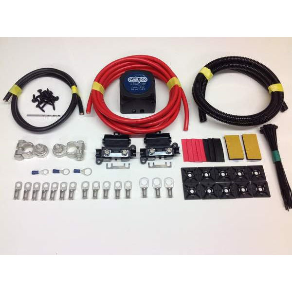 Split Charge Kit with HC Cargo 140amp VSR + 110amp 16mm Cable