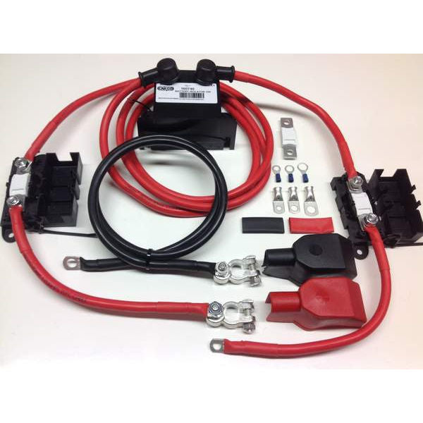 Split Charge Kit with 12V 180amp VSR + Ready Made Leads