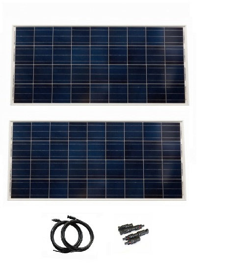 Victron Solar Panel Systems with 2 X 115W Panels with optional fixing + solar regulator