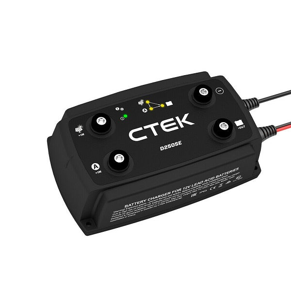 Ctek D250SE Dual DC-DC Battery to Battery Charger 12v 20amp