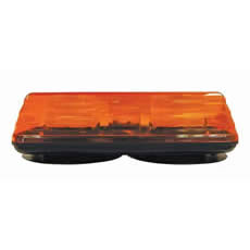 Durite Amber LED Light Bar with 2 Bolt Fixing - 12-48V  Two bolt fixing.
