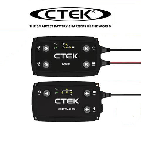 CTEK D250SE + SMARTPASS120S 120AMP 12V DC/DC BATTERY TO BATTERY CHARGER