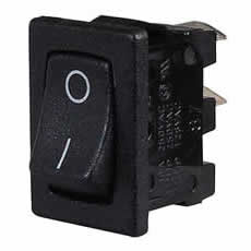 On/Off Mini Rocker Switch - 12/24V Durite 0-530-01 | Simply Split Charge