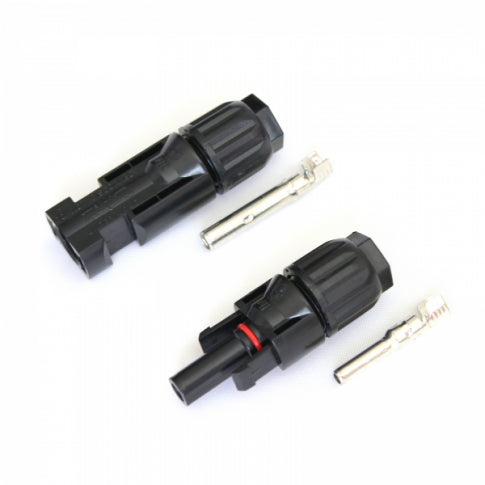 Pair MC4-compatible connectors Male/Female for 2.5mm 4mm &amp; 6mm Cable