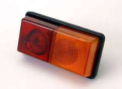Rubbolite Rearlamp Stop and Indicator Single Pole Pk 64/01/11