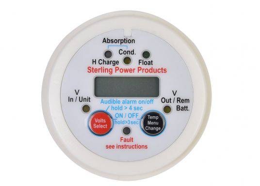 Sterling Power Ultra Battery to Battery Charger Remote Control BBURC - Simply Split Charge