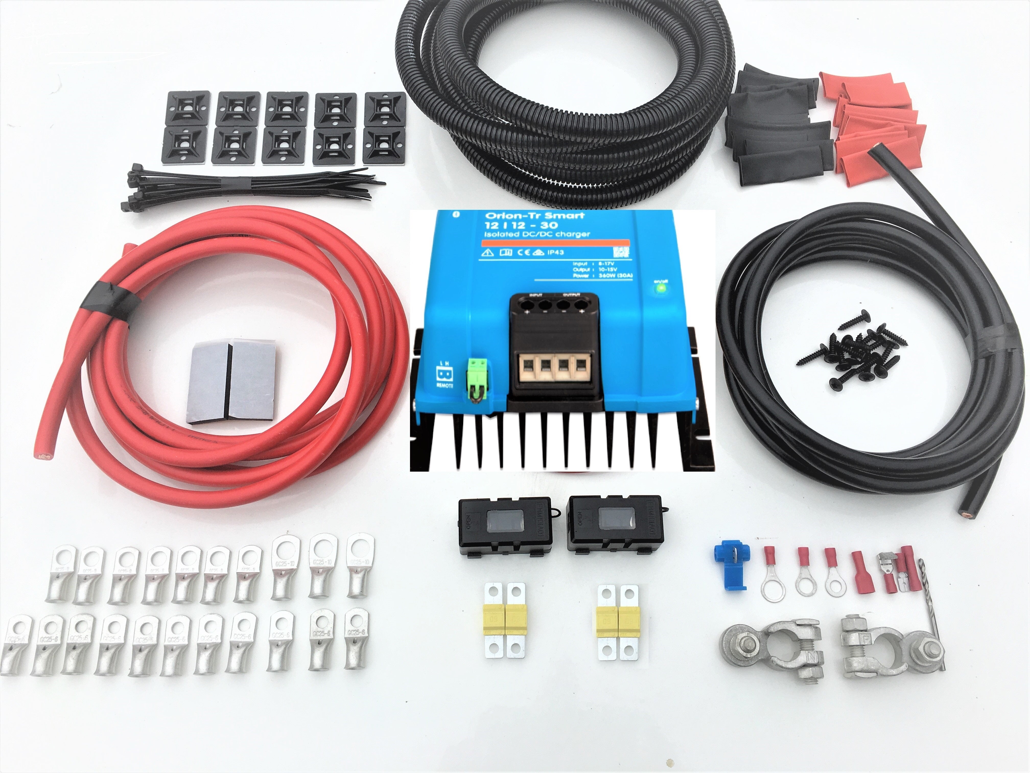 Victron Orion Tr Smart 12V 30A Isolated DC-DC B2B Split Charge Kit